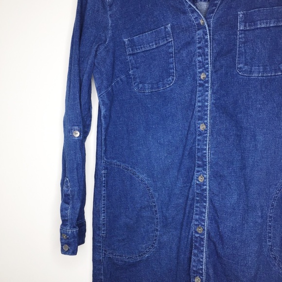 J. Jill denim button down dress - Picture 9 of 14